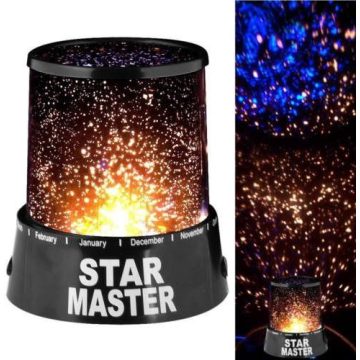    STAR MASTER – csillagfény LED lámpa, éjszakai fény, csillagfény projektor 