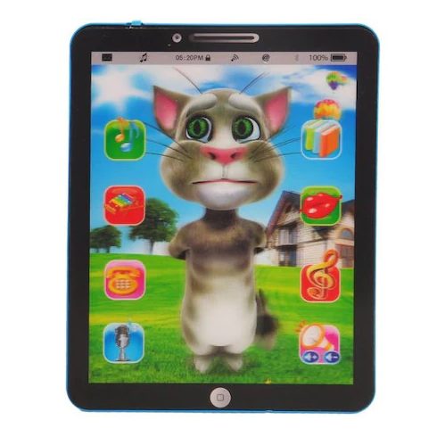 Talking Tom 3D játéktábla, játék tablet 12 funkciós érintéssel 