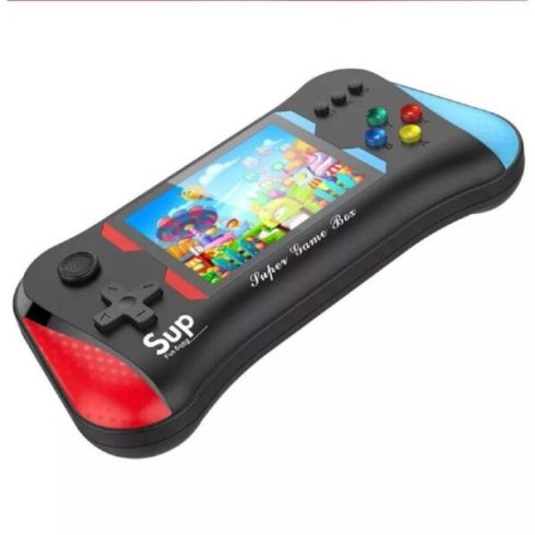 SupFunGame játékkonzol 500 előre telepített játékkal, 3.5″ LCD kijelzővel 