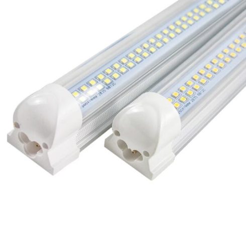 120 cm hosszú, dupla soros T8 LED fénycső – 24W – semleges fehér – 1db