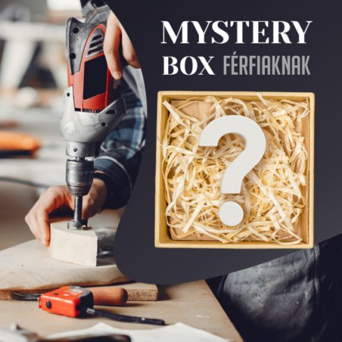 MYSTERY BOX férfiaknak 10 db meglepetés termék