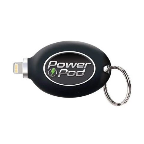 PowerPod hordozható mini PowerBank, kulcstartó, 800 mAh, lightning csatlakozóval